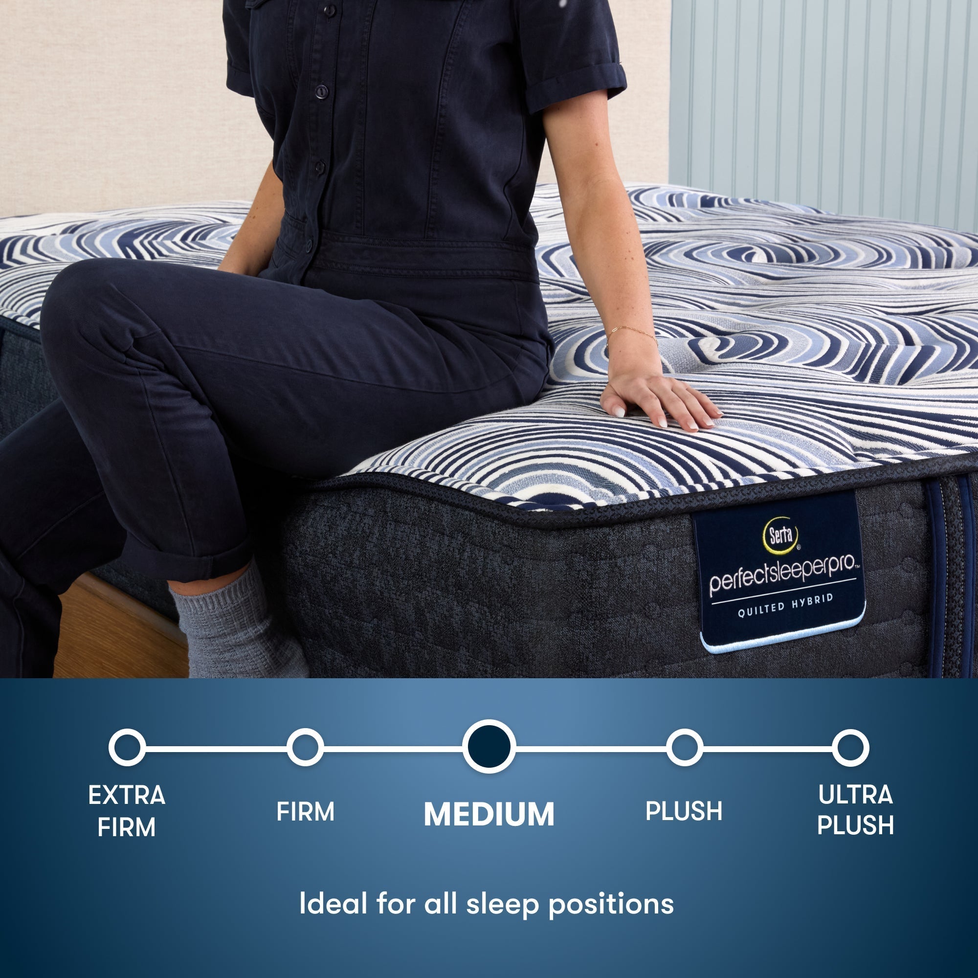 Serta Perfect Sleeper Pro Dublin 13.75" Medium Firm Mattress