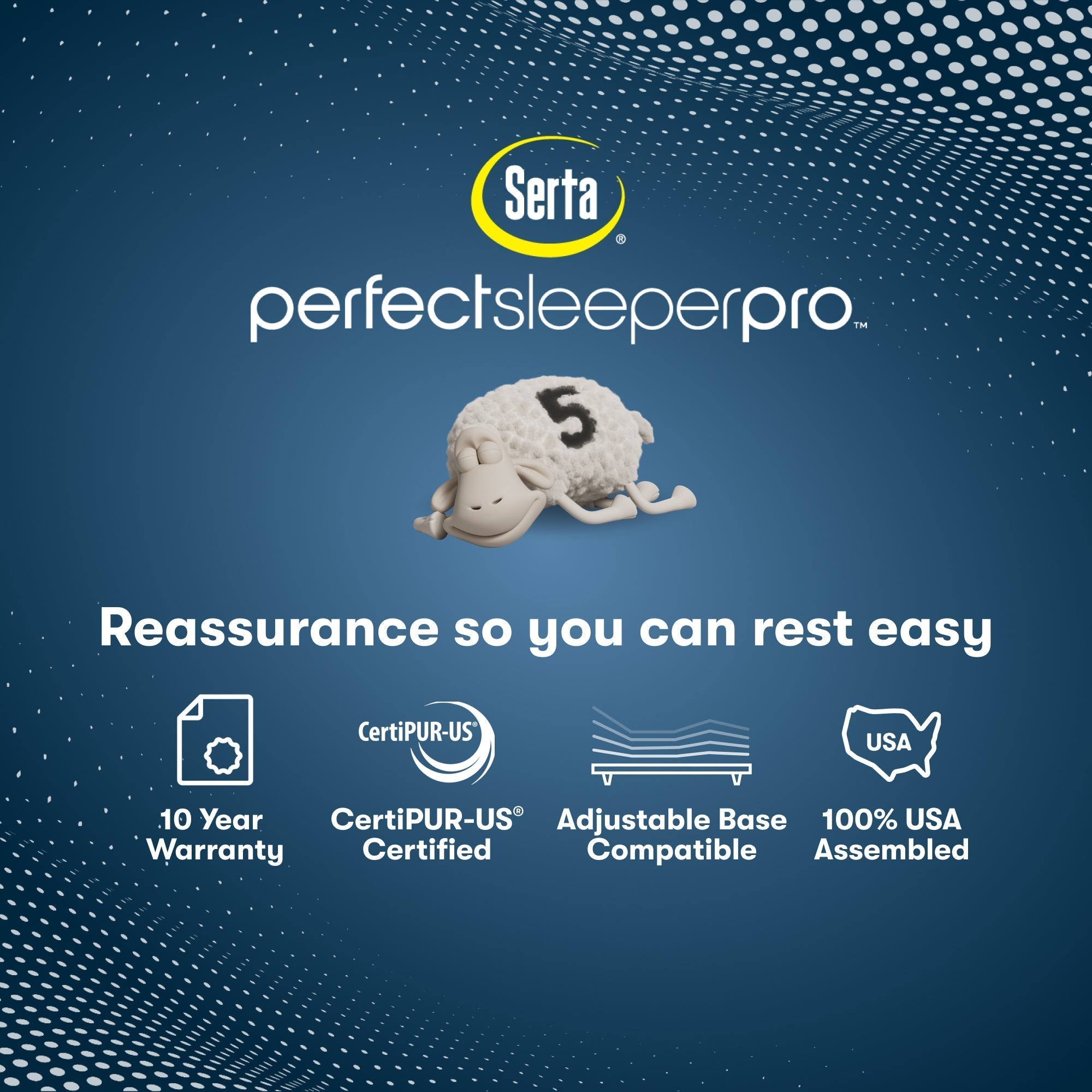 Serta Perfect Sleeper Pro Valais 15" Plush Pillow Top Mattress