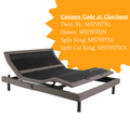 Malouf S755 Smart Adjustable Bed Base - Reach Assist™ & Lumbar Support