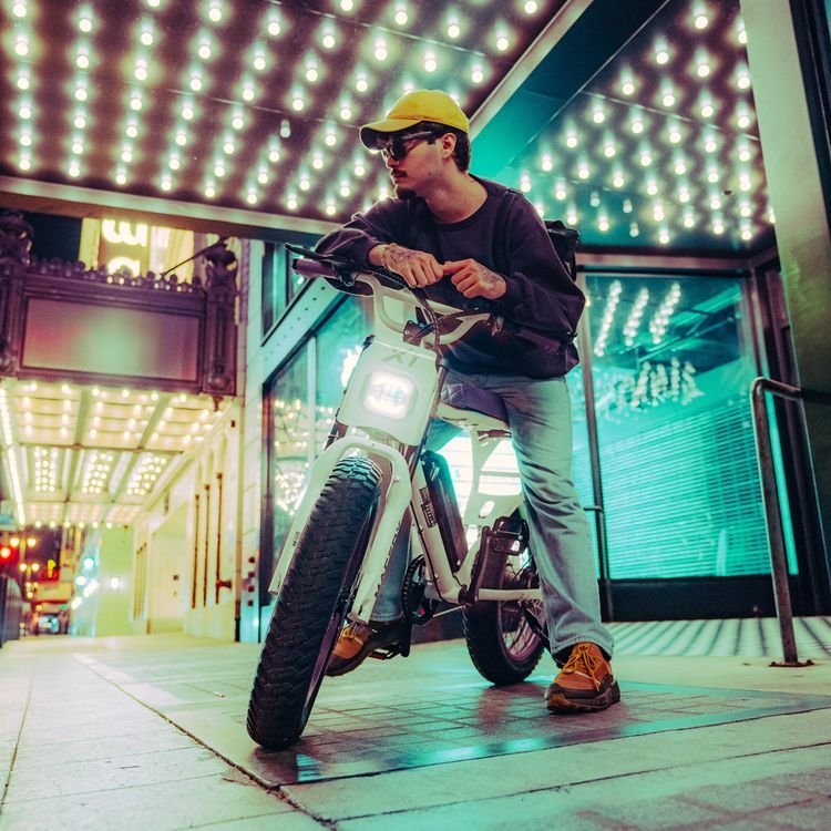 Macfox X1S x Bs.zay 750W Peak Fat-Tire Electric Bike