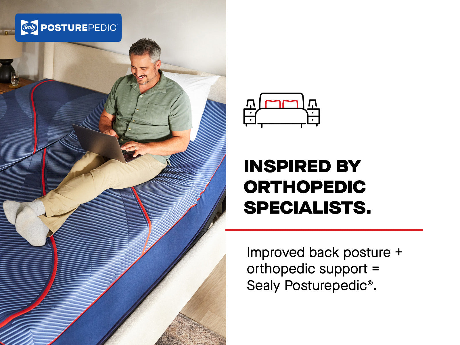 Sealy Posturepedic Elite Hybrid High Point II 14" Soft Mattress