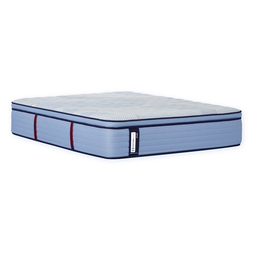 Sealy Posturepedic Plus Spring Paterson II 15" Firm Euro Pillowtop Mattress