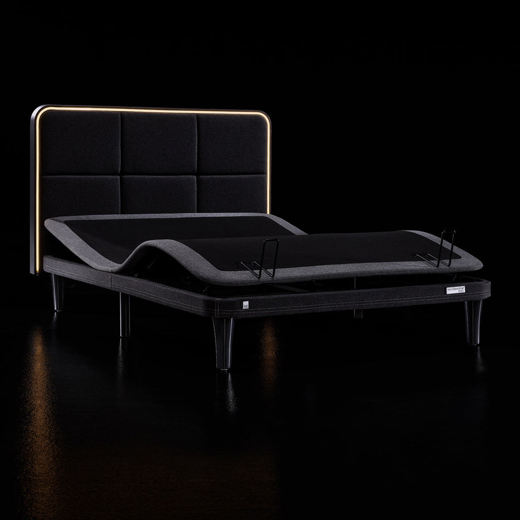 ErgoSportive Smart Adjustable Bed Base with Sleep Tracking & App Integration