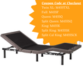 Malouf M455 Smart Adjustable Bed Base - App-Controlled with Massage