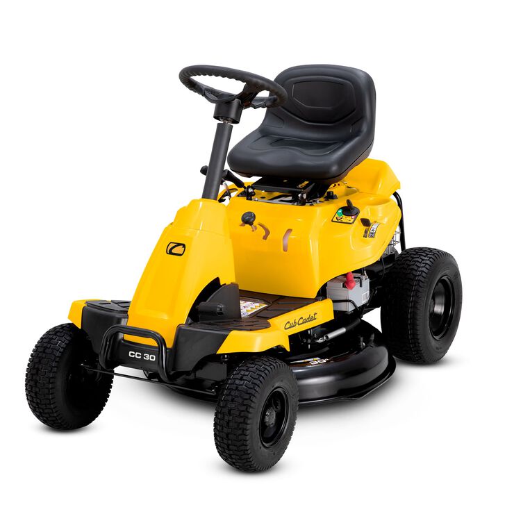 Cub Cadet CC30 30-Inch Gas Riding Lawn Mower with 10.5 HP Briggs & Stratton Engine