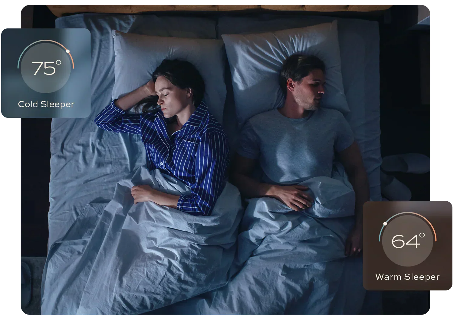 Customatic® DreamSense DreamTemp™ Plush Mattress - Advanced Cooling & Pressure Relief