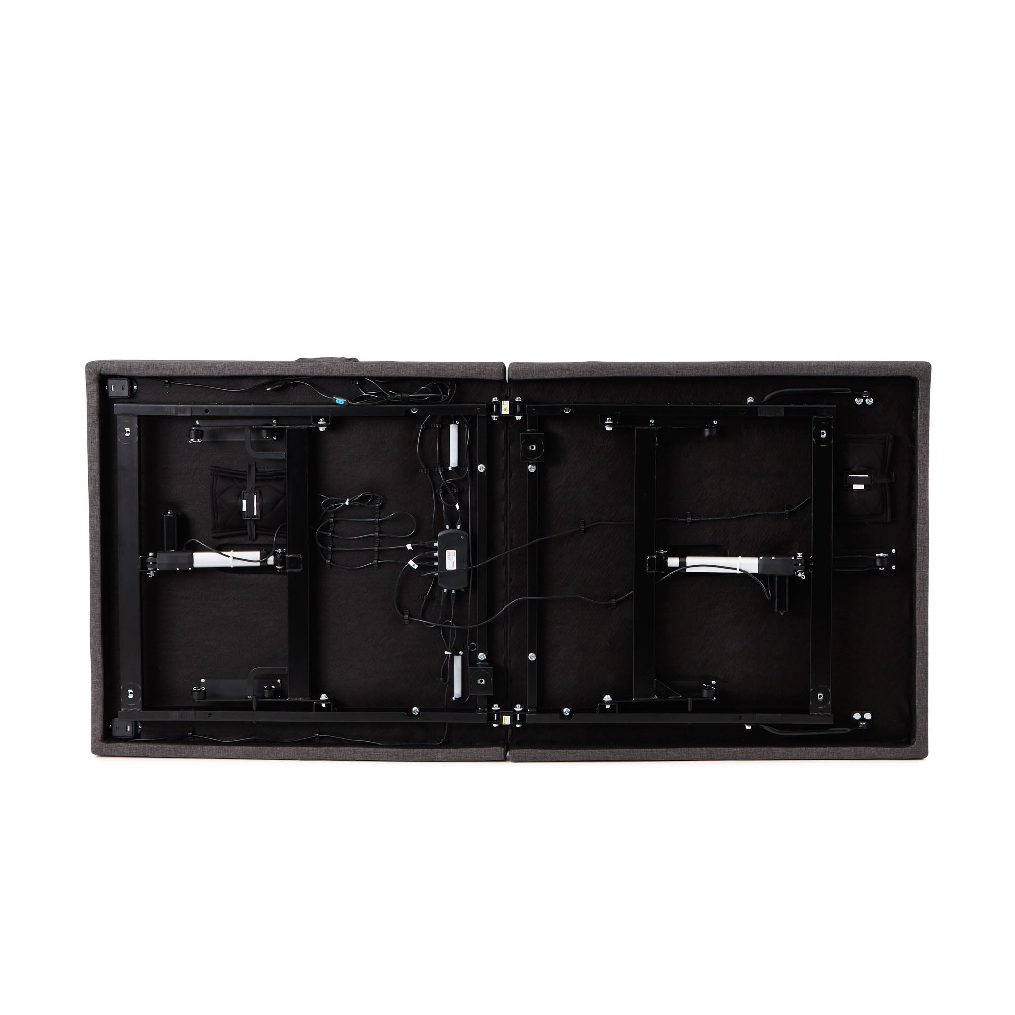 Malouf M555 Smart Adjustable Bed Base - App-Controlled with Dual Massage