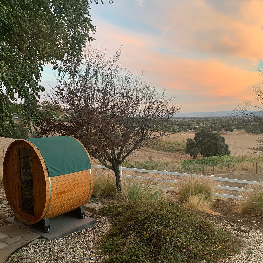 Salem 2 Person Barrel Sauna Kit