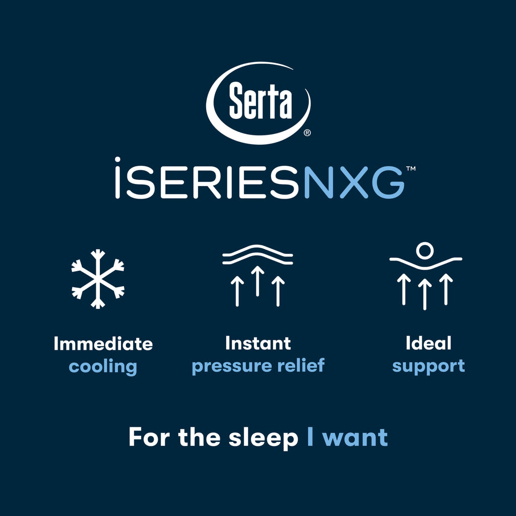 Serta iSeries NXG 2500 Plush Hybrid Mattress