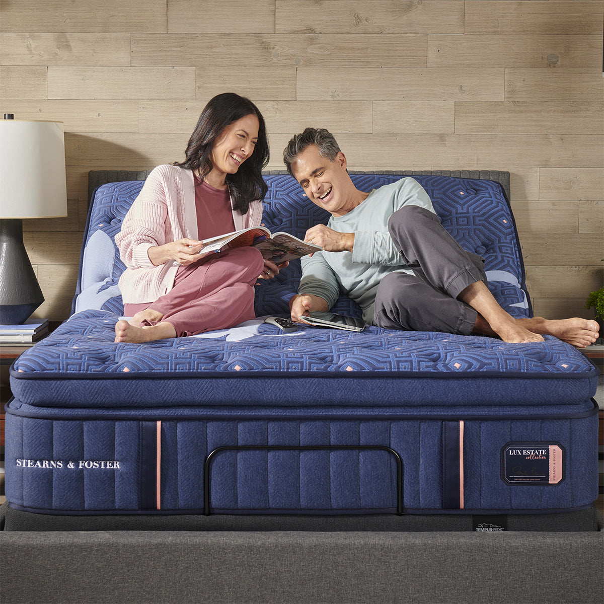 Stearns & Foster Lux Estate Firm Euro Pillow Top Mattress