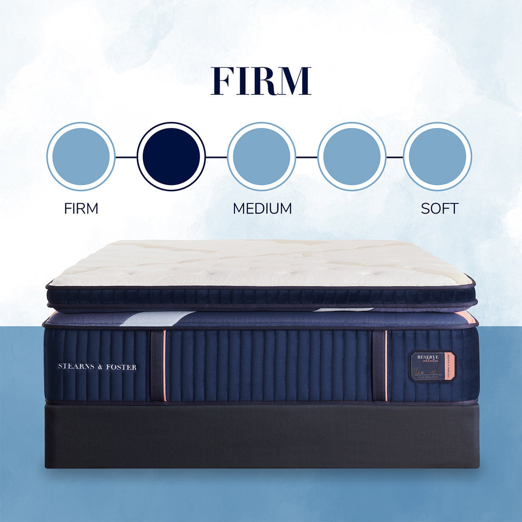 Stearns & Foster Reserve Duet Firm Tight Top Mattress with Reversible Topper