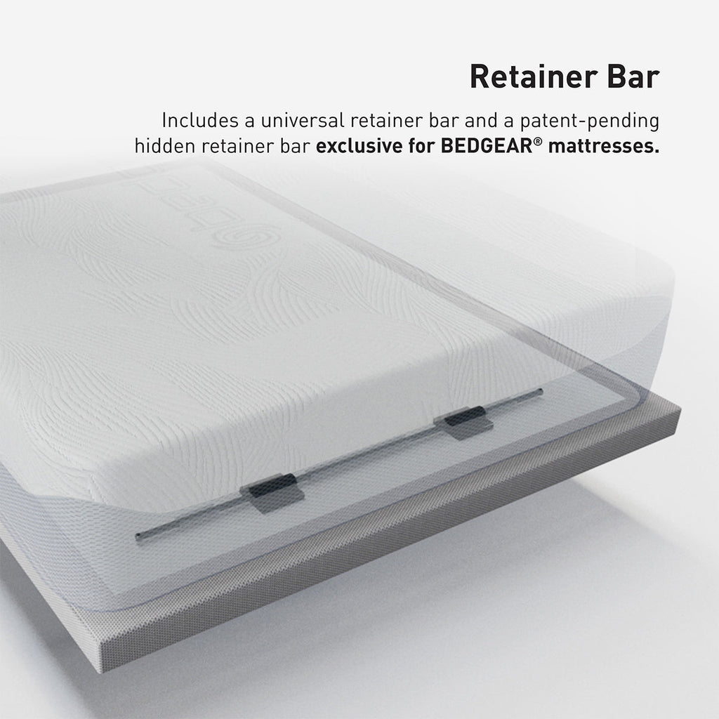 Bedgear Flex SH Split Head Adjustable Base - Lumbar Support & Bluetooth Audio