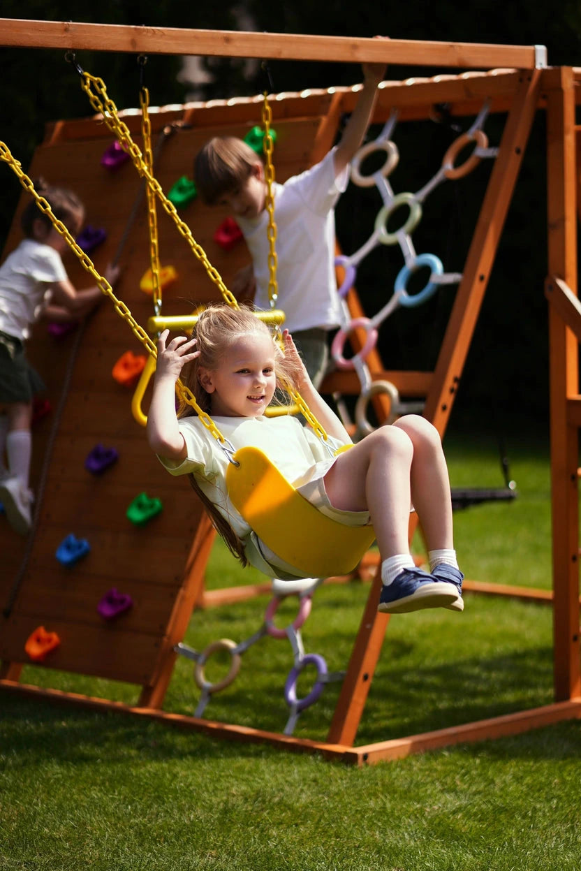 Avenlur Sycamore Outdoor Sensory Swing Set & Jungle Gym