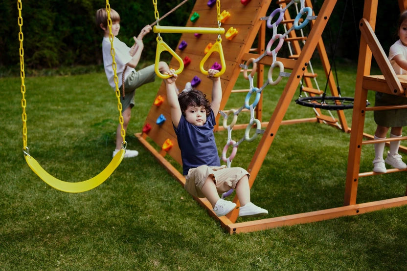 Avenlur Sycamore Outdoor Sensory Swing Set & Jungle Gym