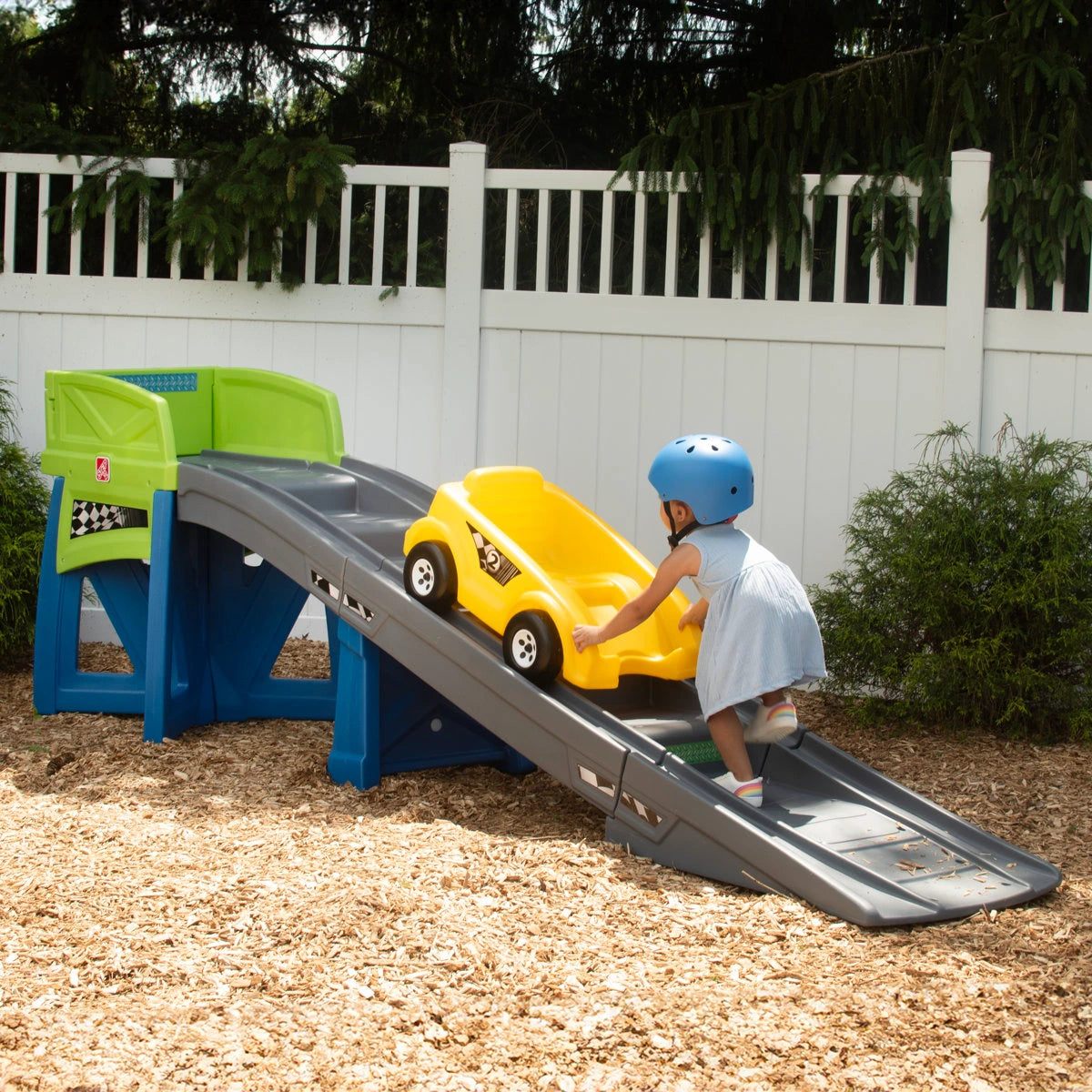 Step2 Extreme Coaster Outdoor Kids Ride On Roller Coaster