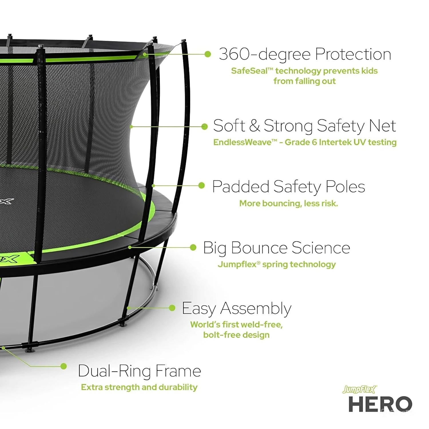 Jumblex HERO™ 14ft Trampoline