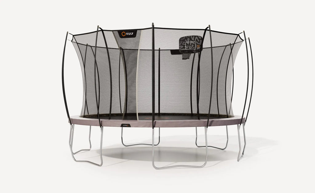 Vuly Trampoline Ultra 2 Round with Enclosure Large 13ft for Kids