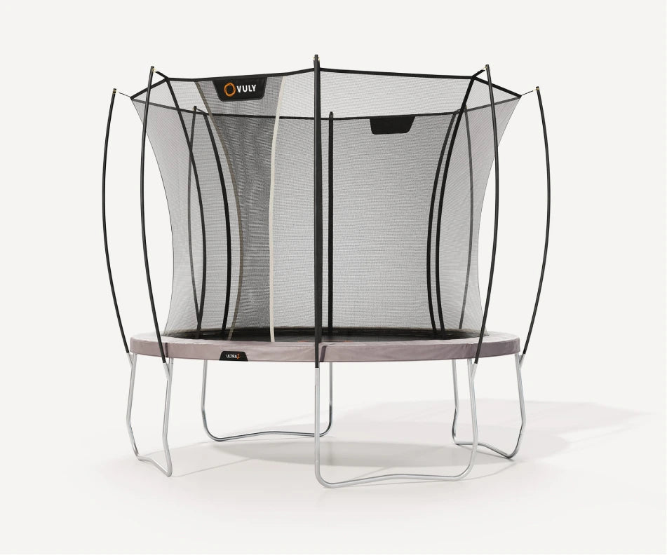 Vuly Trampoline Ultra 2 Round with Enclosure Large 13ft for Kids