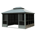 Hard top Aluminum Gazebo 12′ x 14′