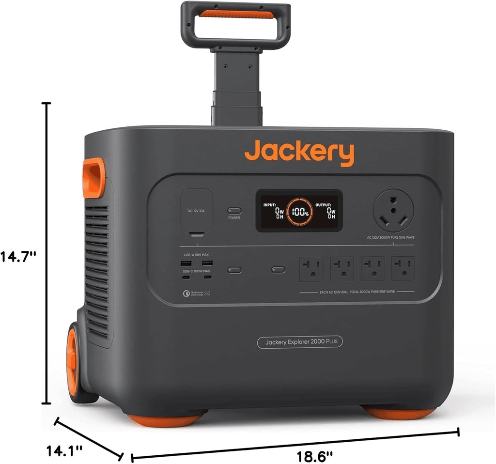 Jackery Solar Generator 4000 Kit  (2X200W Solar Panel)