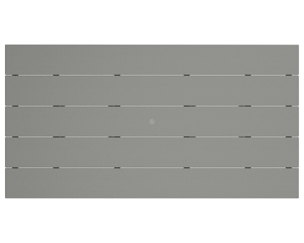 Polywood Lakeside 7-Piece Farmhouse Dining Set – Slate Grey