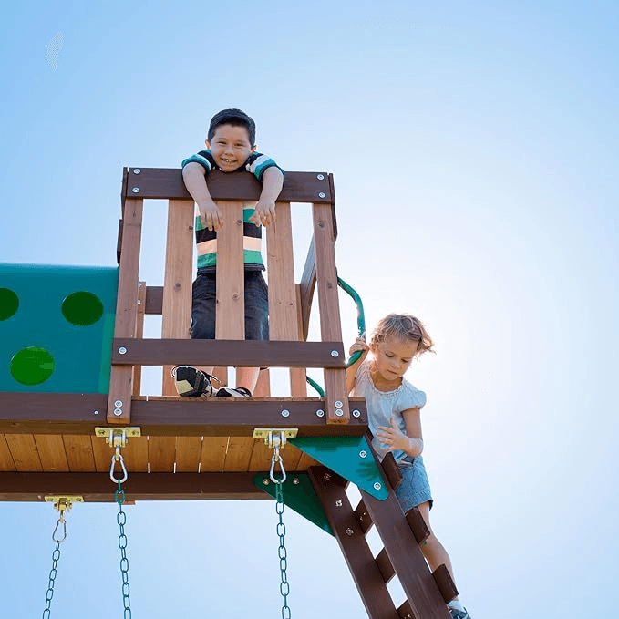 Backyard Discovery Woodridge Elite Swing Set