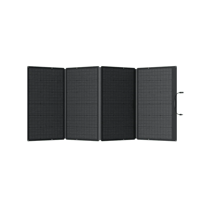EcoFlow DELTA Pro + 400W Portable Solar Panel + Transfer Switch