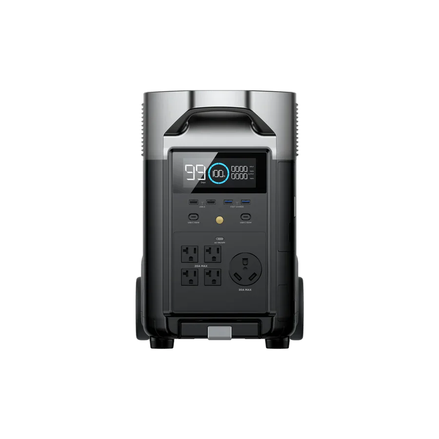 EcoFlow DELTA Pro Solar Generator + 220W Portable Solar Panels
