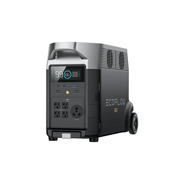 EcoFlow DELTA Pro Solar Generator + 220W Portable Solar Panels