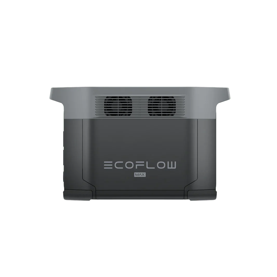 EcoFlow Delta 2 Max 2048Wh 2400W LiFePO4 Solar Generator + 100W Rigid Monocrystalline Solar Panels Kit