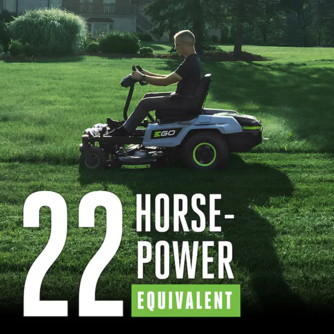 EGO POWER+ Z6 e-Steer ZT4205S 42-Inch 56V Battery-Powered Zero-Turn Riding Lawn Mower Kit