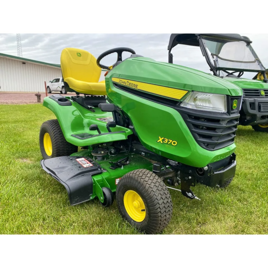 John Deere X370 42-Inch 21.5 HP Power-Steering Lawn Tractor