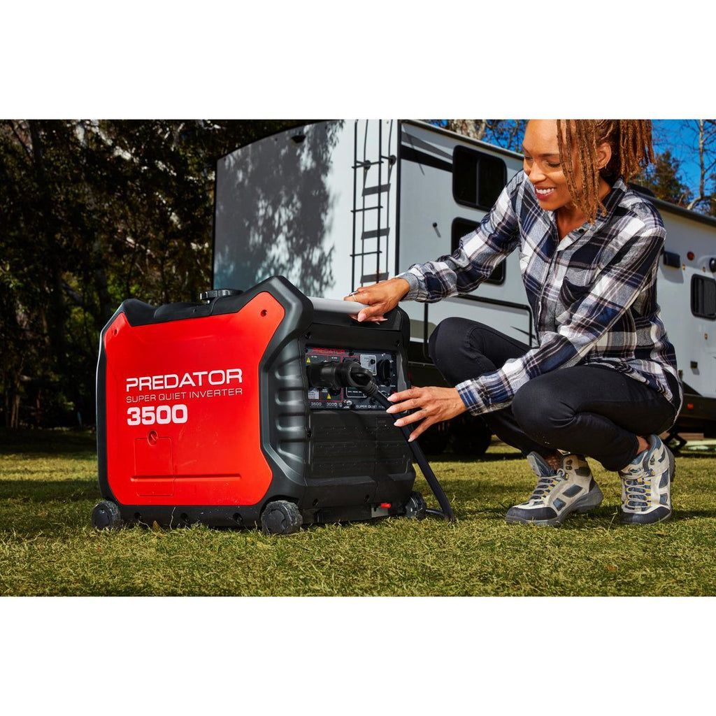 PREDATOR 3500-Watt SUPER QUIET Inverter Generator with CO SECURE Technology