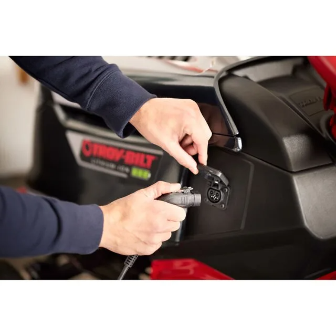 Troy-Bilt Super Bronco 42E XP 42-Inch 56V MAX 60Ah Battery-Powered Brushless Riding Lawn Mower