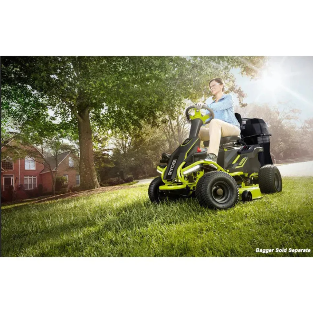 RYOBI RY48111 38-Inch 48V 100Ah Brushless Battery Electric Riding Lawn Mower