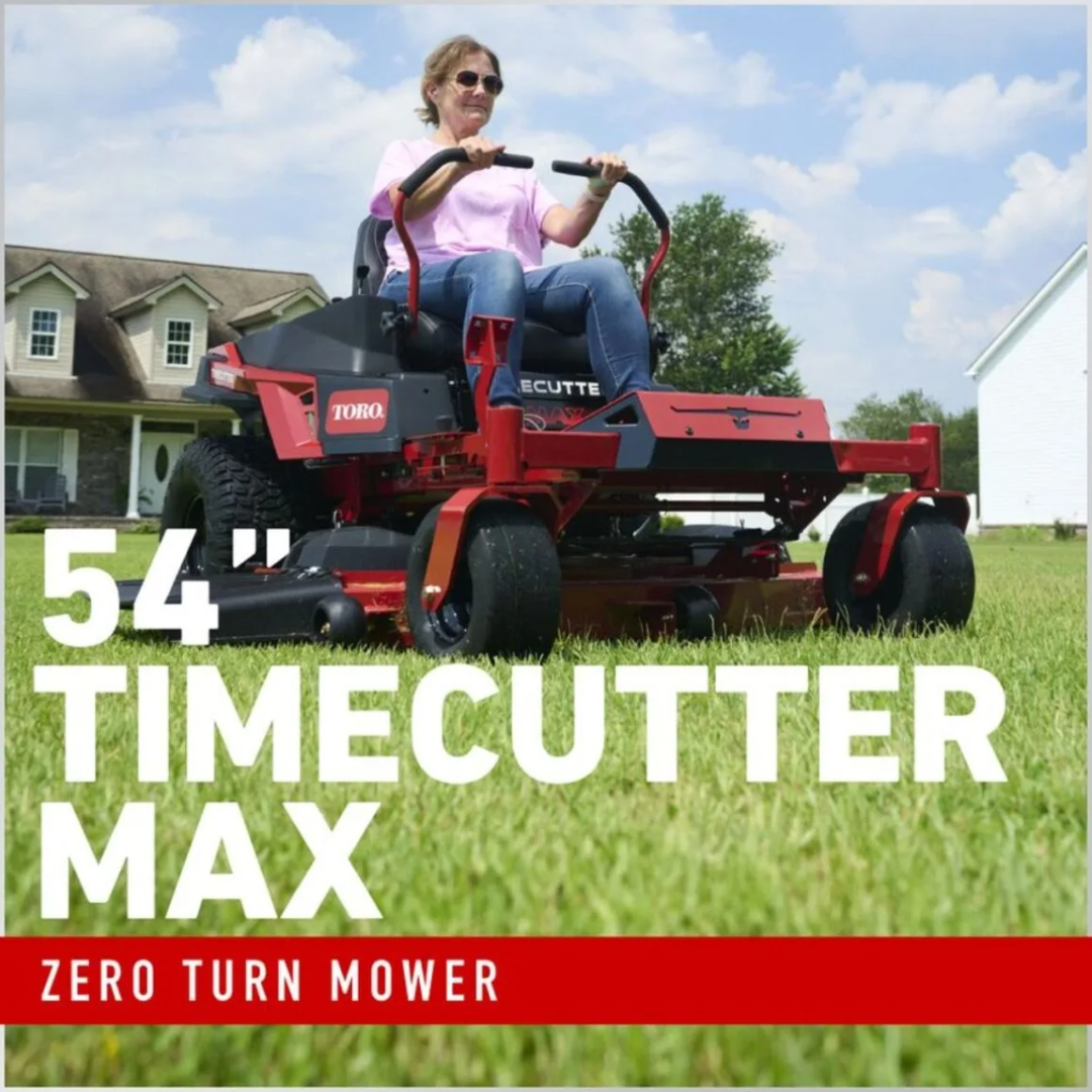 Toro TimeCutter MAX 77504 23 HP Kawasaki 54-Inch IronForged Zero-Turn Riding Lawn Mower