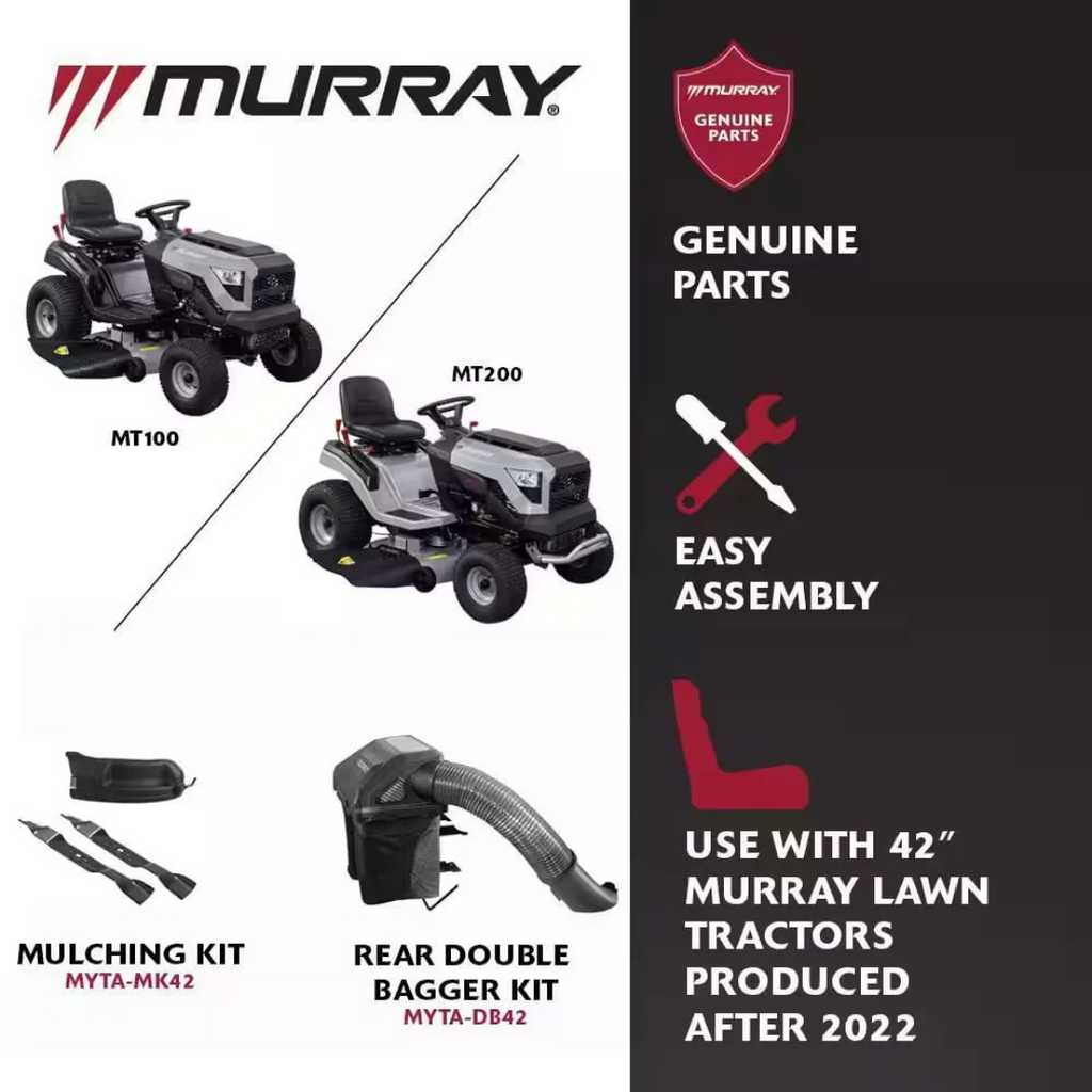 Murray MT100 42-Inch 13.5 HP Briggs & Stratton 6-Speed Riding Lawn Tractor