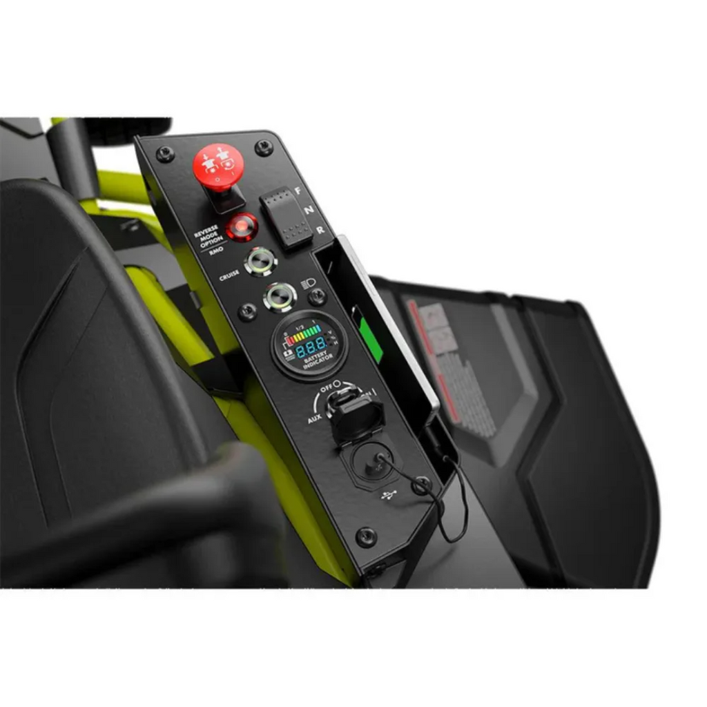 RYOBI RY48111 38-Inch 48V 100Ah Brushless Battery Electric Riding Lawn Mower