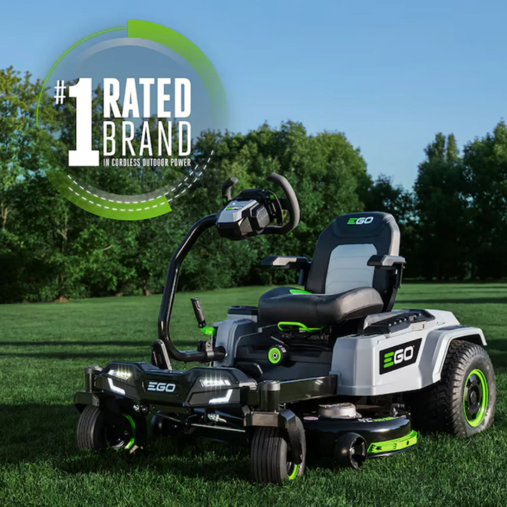 EGO POWER+ Z6 e-Steer ZT4205S 42-Inch 56V Battery-Powered Zero-Turn Riding Lawn Mower Kit