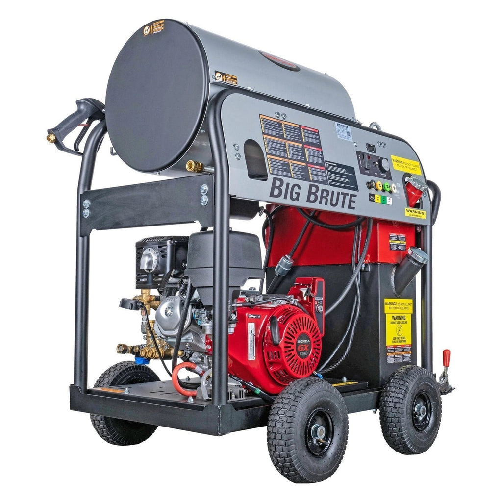 SIMPSON Big Brute BB65106 4000 PSI 4.0 GPM Professional Hot-Water Gas Pressure Washer with Honda GX390 Engine
