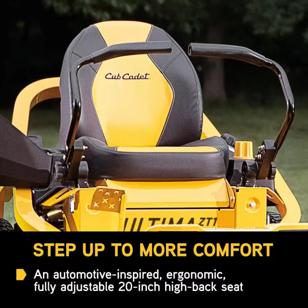 Cub Cadet Ultima Series ZT1 42-Inch 21.5 HP Kawasaki Zero-Turn Riding Lawn Mower