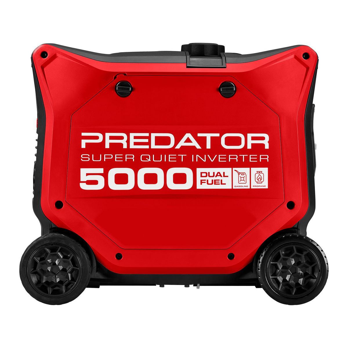 PREDATOR 5000-Watt Dual-Fuel SUPER QUIET Inverter Generator with Remote Start and CO SECURE Technology