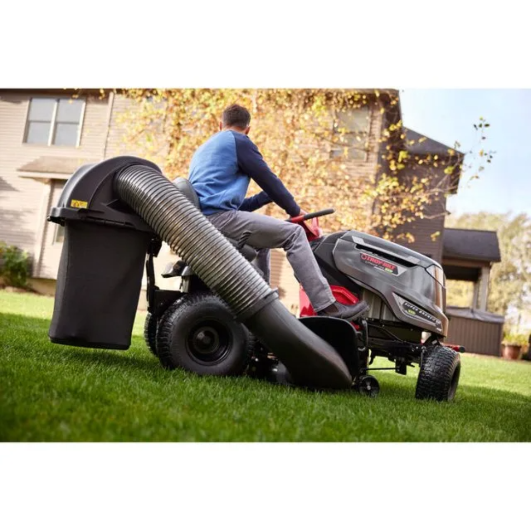 Troy-Bilt Super Bronco 42E XP 42-Inch 56V MAX 60Ah Battery-Powered Brushless Riding Lawn Mower