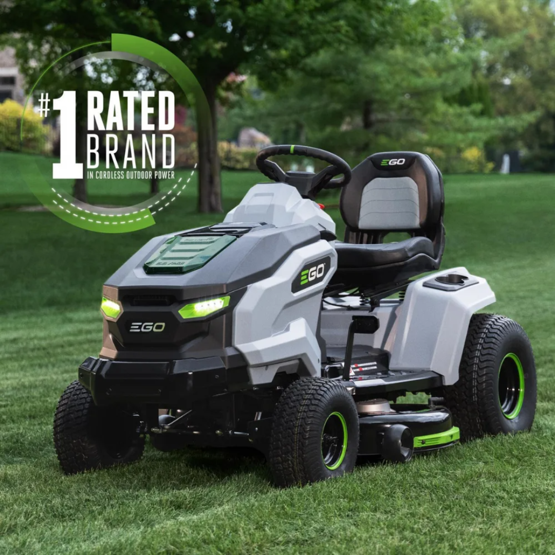EGO POWER+ T6 TR4204 42-Inch 56V Battery-Powered Riding Lawn Mower Kit