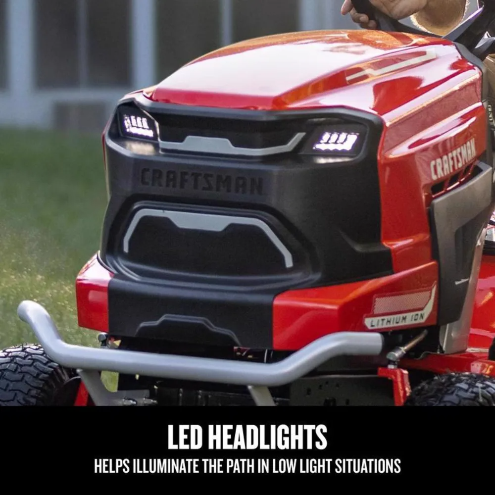 CRAFTSMAN CMCRM233303 56V MAX 42-Inch Brushless TURN TIGHT Battery-Powered Riding Lawn Mower Kit