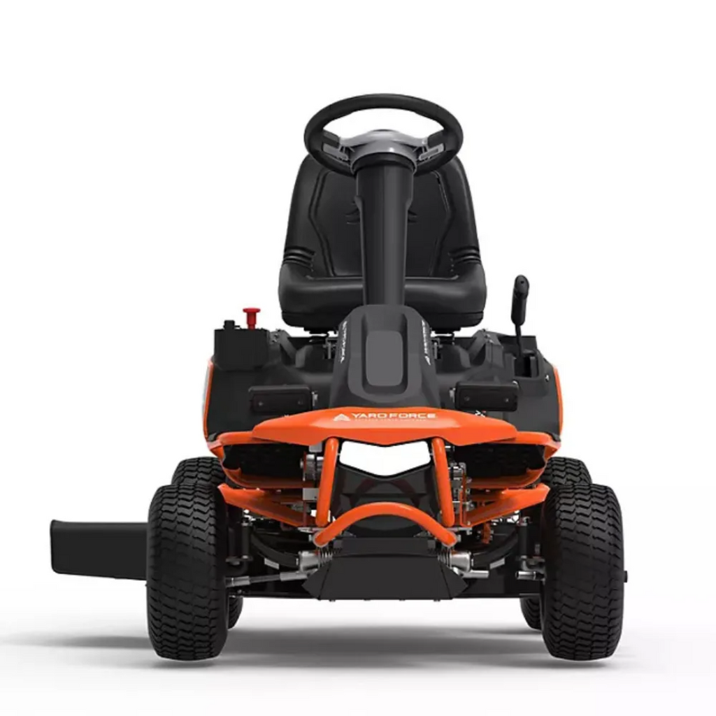Yard Force YF48vRX-RER38 38-Inch 75Ah Battery Electric Rear-Engine Riding Lawn Mower