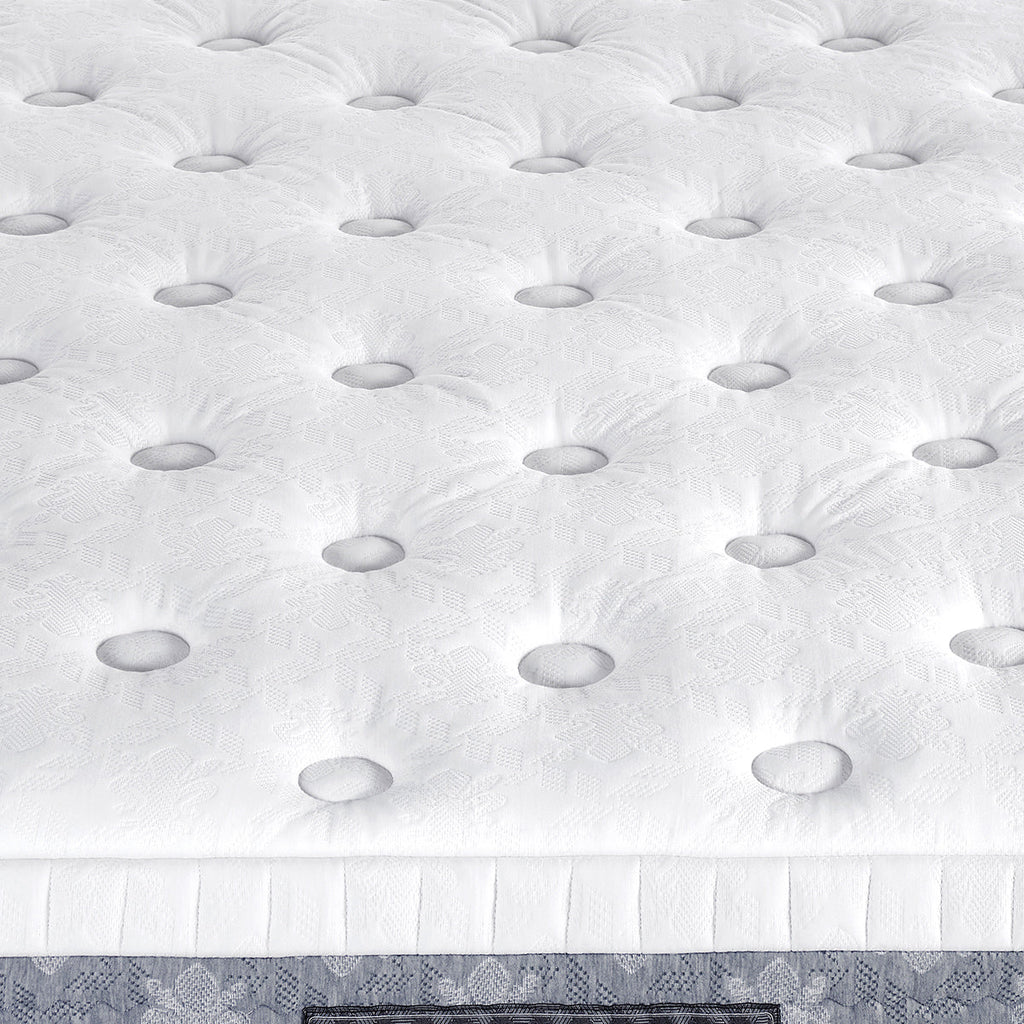 Magniflex Dolce Vita Dual 12-Inch Luxury Mattress – Innovative Dual Core Customizable Comfort with Memoform, Elioform, and Temperature-Regulating Outlast® Fabric - Queen - Floor Model