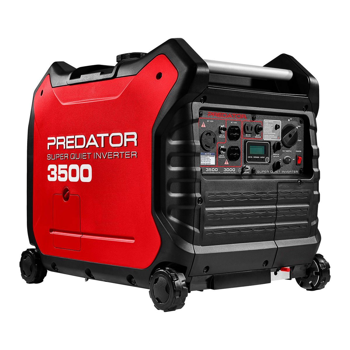 PREDATOR 3500-Watt SUPER QUIET Inverter Generator with CO SECURE Technology