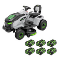 EGO POWER+ T6 TR4204 42-Inch 56V Battery-Powered Riding Lawn Mower Kit