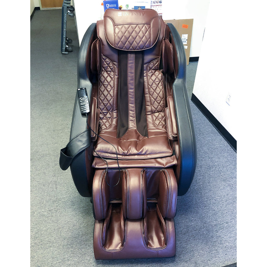 Infinity Aura Luxury Massage Chair – High-Performance L-Track Roller System with Zero-Gravity Positioning, Lumbar Heat, and Integrated Foot Reflexology Rollers - (Floor Model Deal)